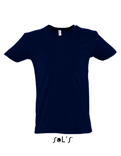 Herren T-Shirt V-Neck – Bild 5